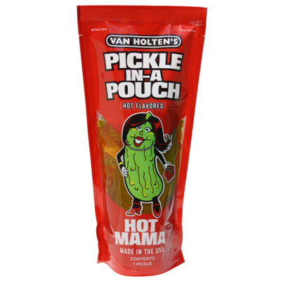 Van Holten’s Hot Mama Pickle In A Pouch 306 g