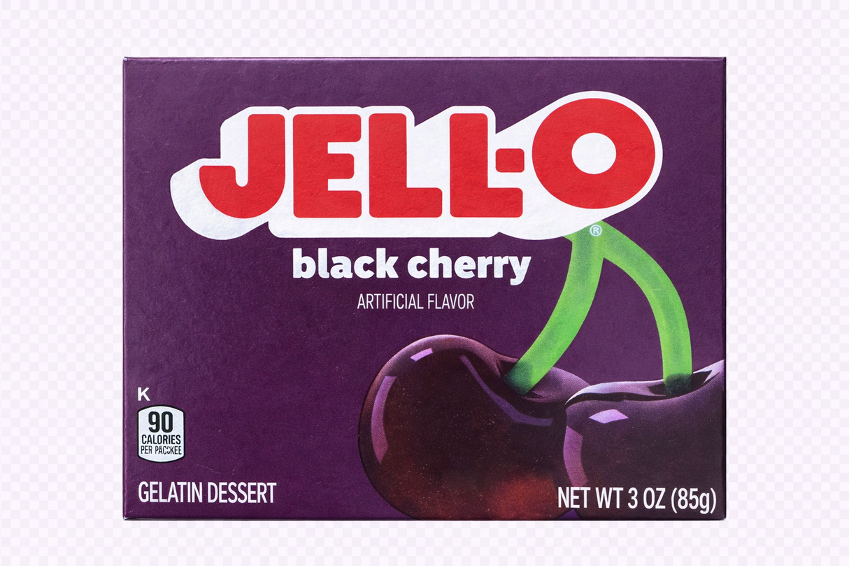 Jell-O Black Cherry 85g
