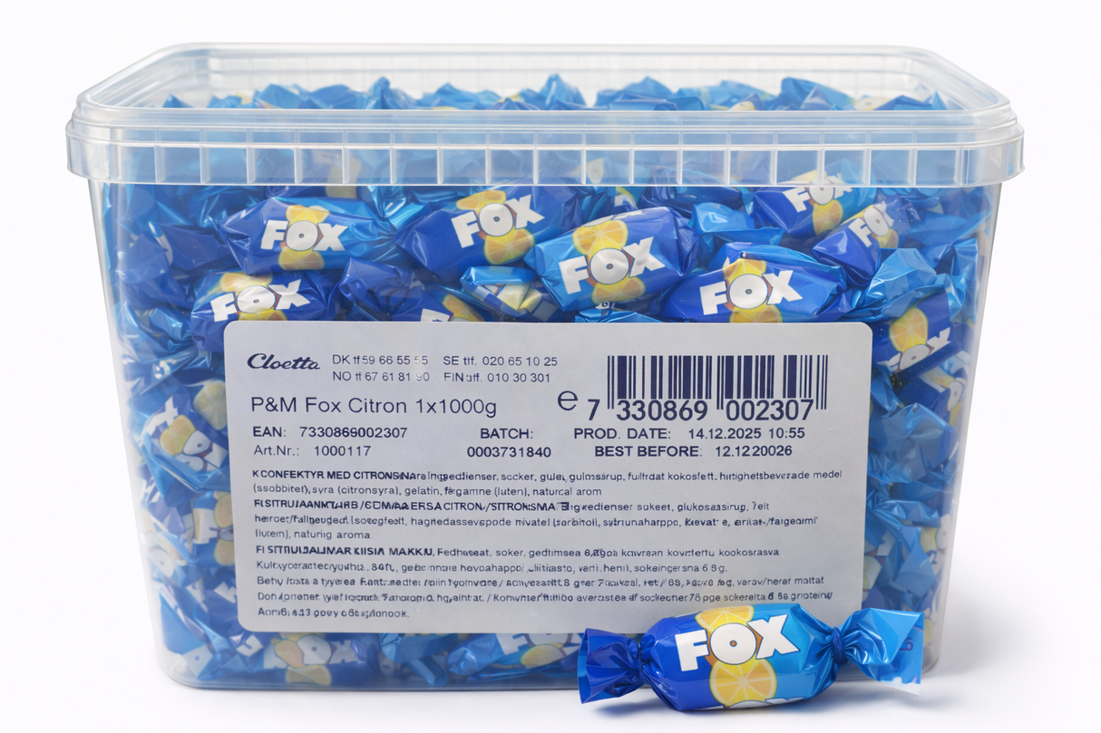 Malaco Fox 1000g Storpack