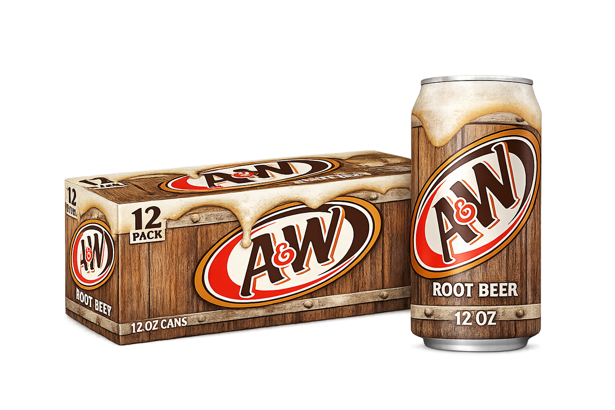 A&W Root Beer 355ml 12st Storpack