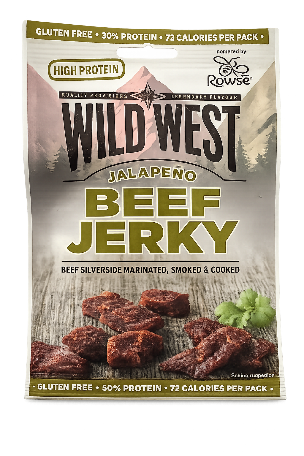 Jack Links oksekød jerky teriyaki 60g