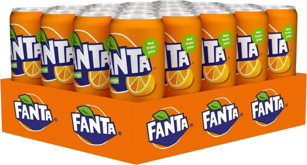 Fanta Orange Läsk 330 ml 20st Storpack