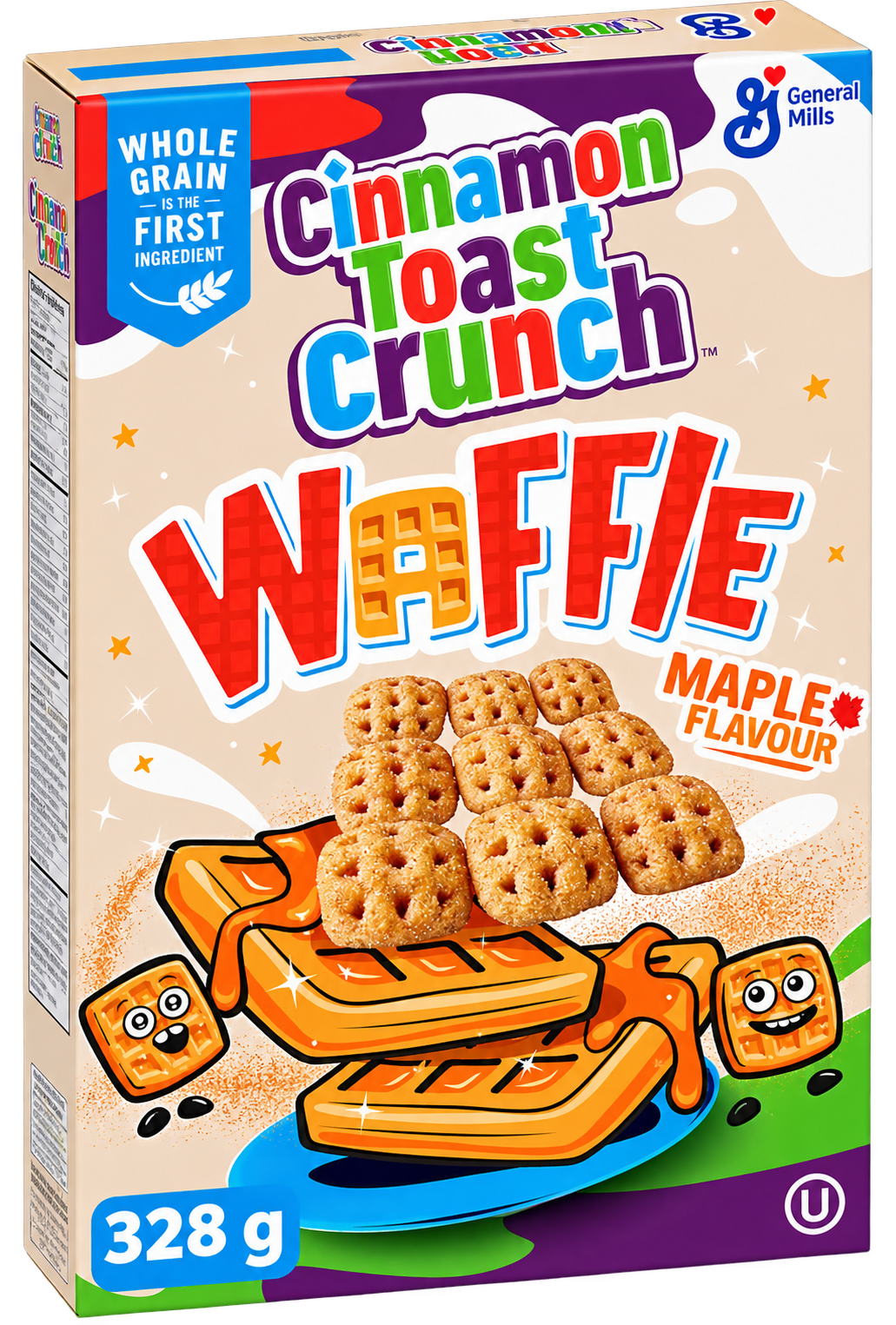 General Mills Cinnamon Toast Crunch Waffle Maple 328 g