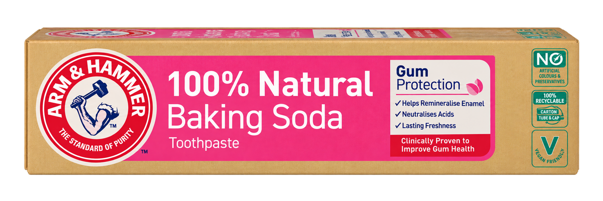 Arm & Hammer 100% Natural Baking Soda Gum Protection Toothpaste 75 ml