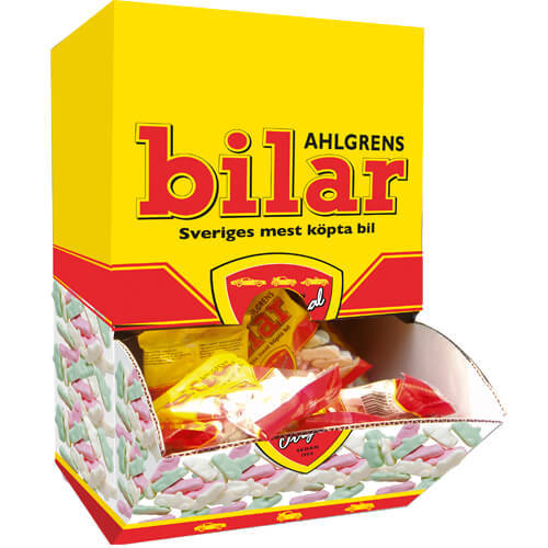 Ahlgrens Bilar Mini 3kg (30g x 100st) Storpack