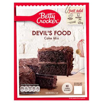 Betty Crocker Devils Food Mix 425g