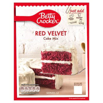 Betty Crocker Red Velvet Mix 425g