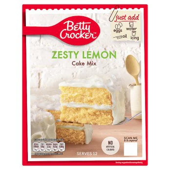 Betty Crocker Zesty Lemon Mix 425g