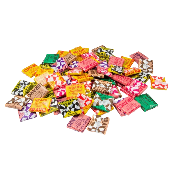 Bravokola Mix 3,3kg Lösvikt Storpack