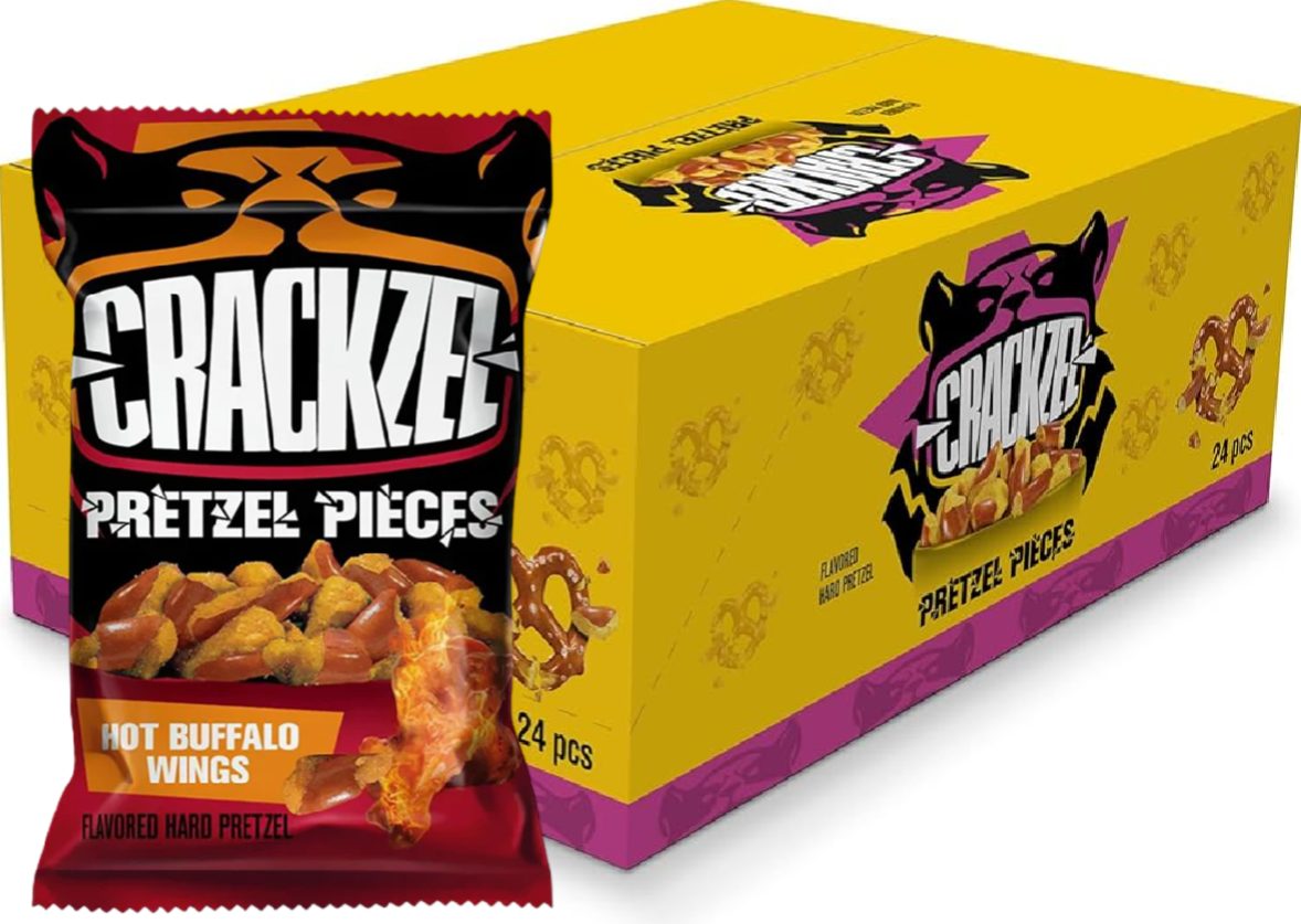 Crackzel Crackzel Hot Buffalo Wings 85g 24st Storpack