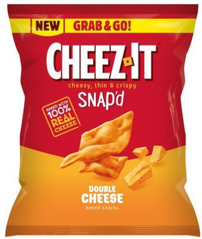 Cheez-It Dobbelt Oste Snack'd Snacks 40g