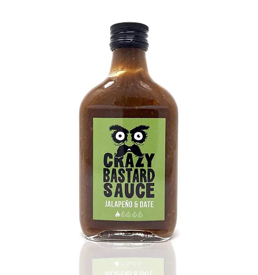 Crazy Bastard - Jalapeno & Date 100ml ( Bf2026-02-02) *Utförsäljning*