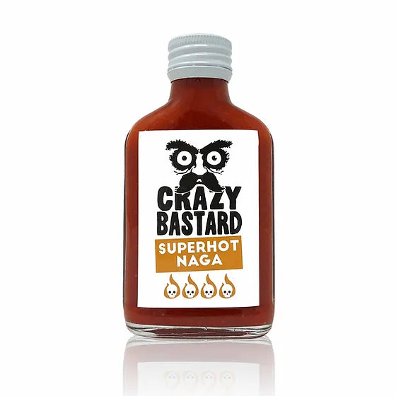 Crazy Bastard Superhot - Naga 100ml (ca 250.000 SHU) (Bf2026-01-31)