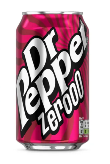 Dr Pepper Zero 33cl 8st Storpack