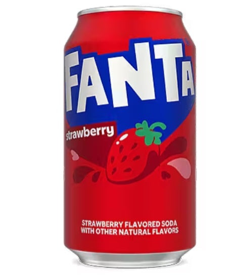 Fanta Strawberry 355ml (Bf 2025-08-25)
