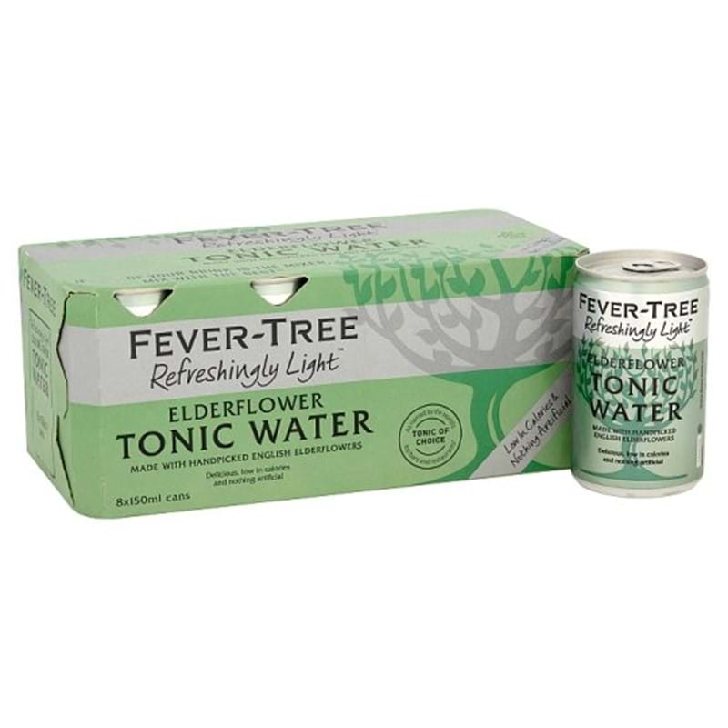 Fever-Tree Elderflower Tonic Water 150ml 8st Storpack