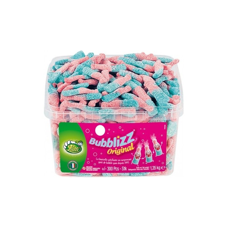 Bubblizz Fizzy pop 1600g Lutti (BF2025-12-28)