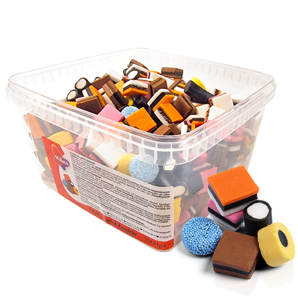 Engelsk konfekt 2kg Malaco Storpack