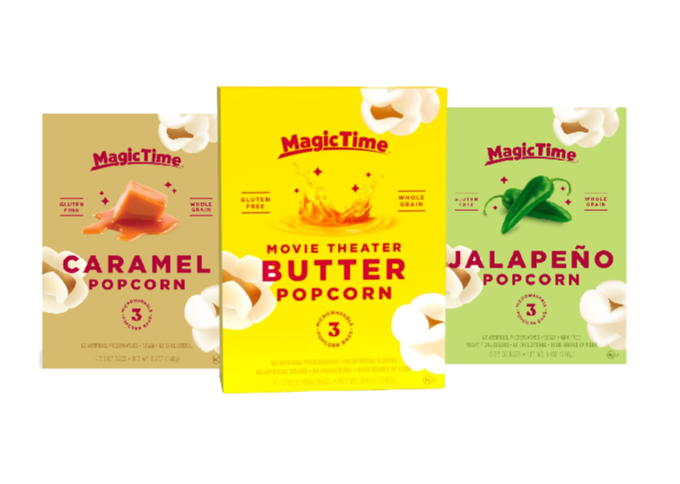 Magictime Popcorn Bundle Pack 3st x 240g