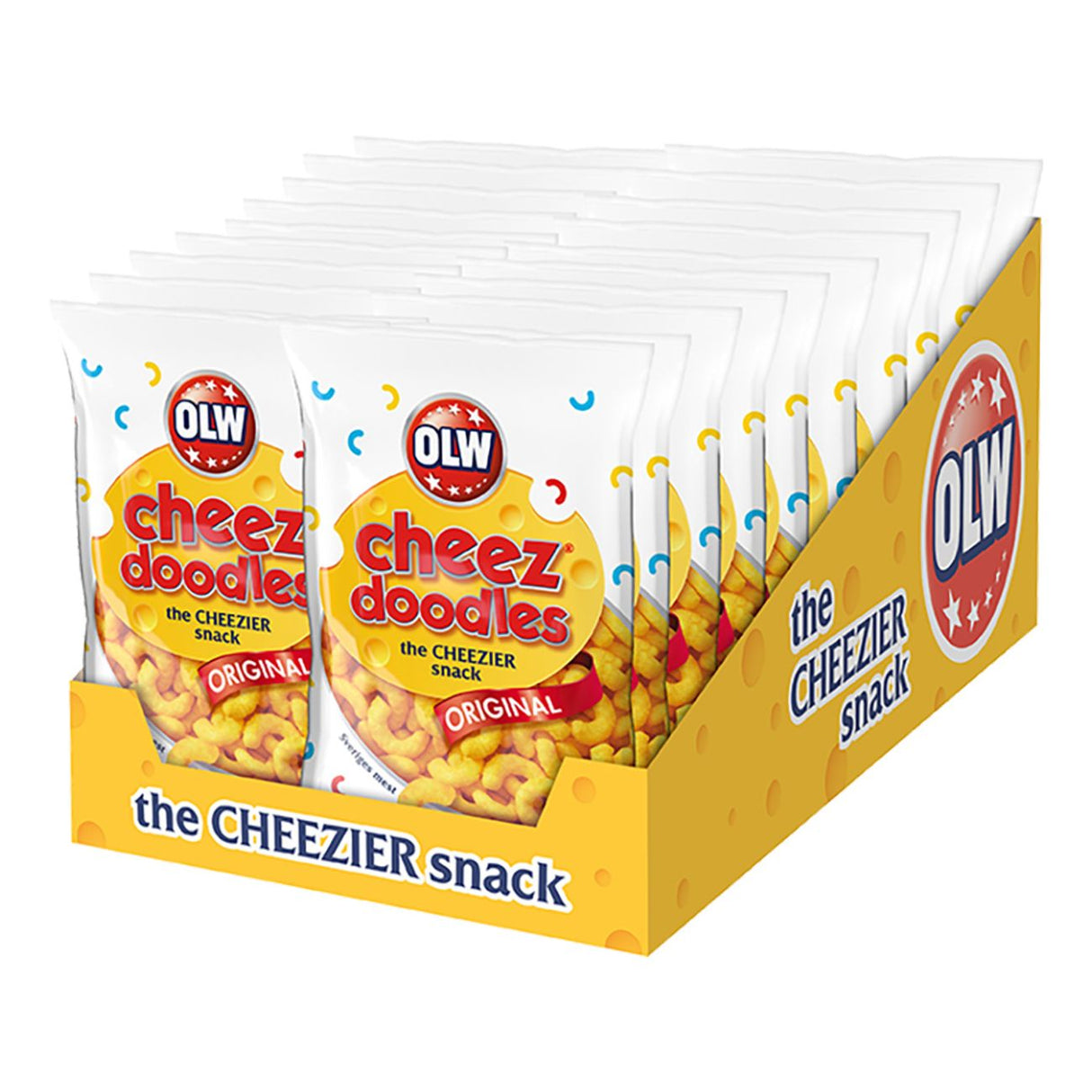 OLW Cheez Doodles 35g 20st Storpack