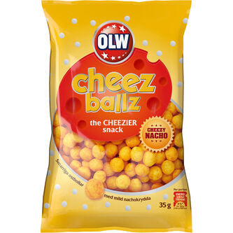 OLW Cheez Ballz 35g 20st Storpack