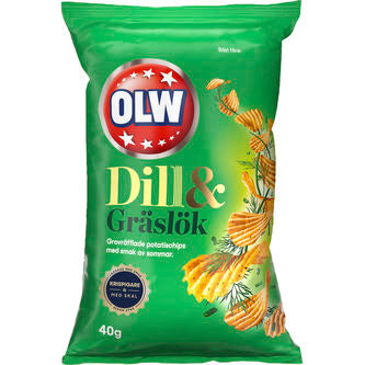 OLW Dillchips 40g 20st Storpack