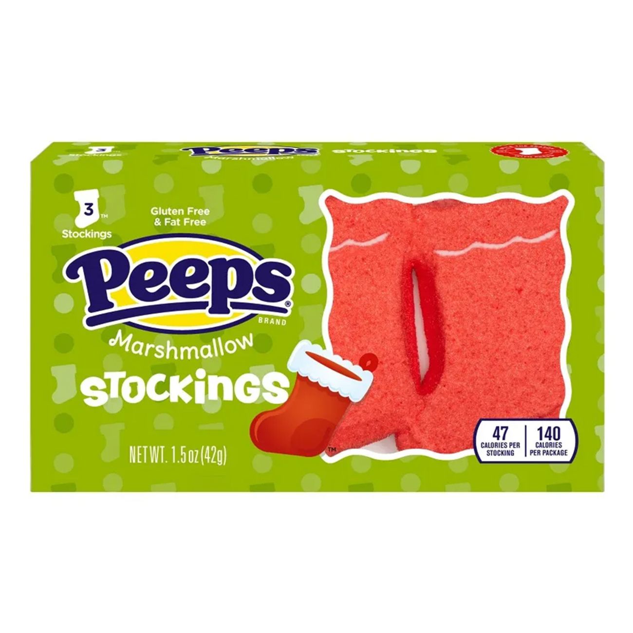 Peeps Marshmallow Stockings 42g