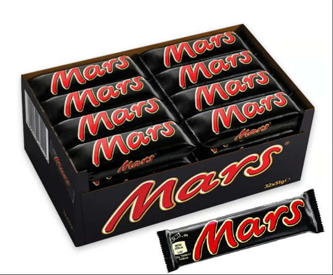 Mars 51g 32stk - Storpack
