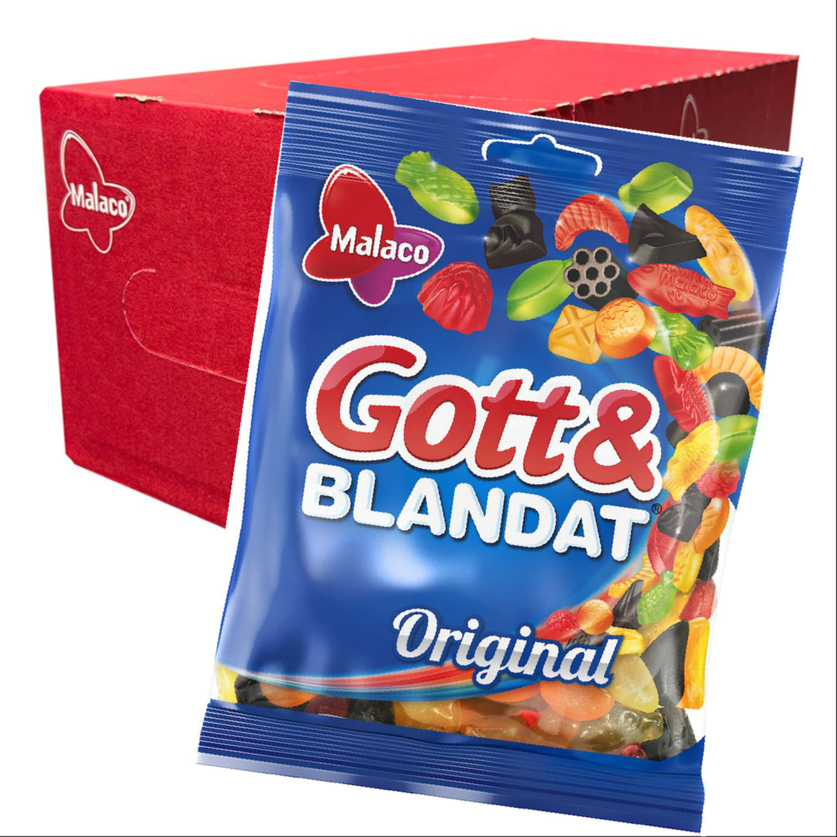Gott & Blandat 36st x 160g, Hel kartong Storpack