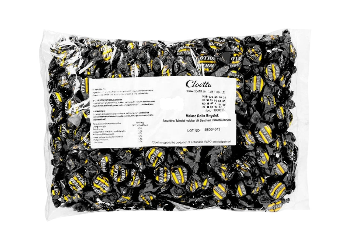 Rollo Lakrits 2,5kg Storpack