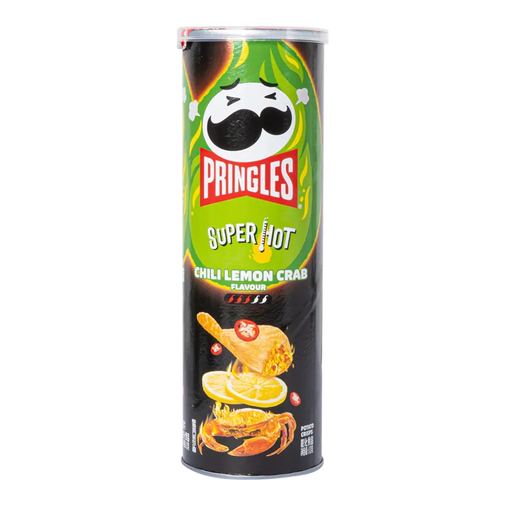 Pringles Superhot Chili Lemon Crab 110g