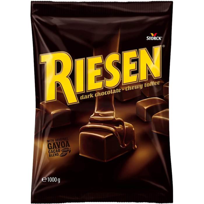 Riesen Mørk 1kg Storpack