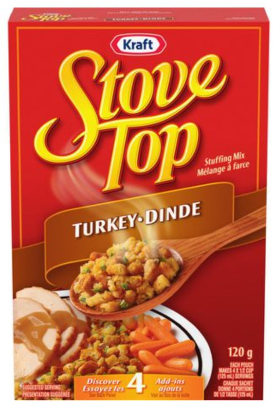 Kraft Stove Top Turkey Stuffing Mix 120g