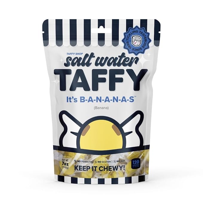 Saltwater Taffy It´s Bananas 198g
