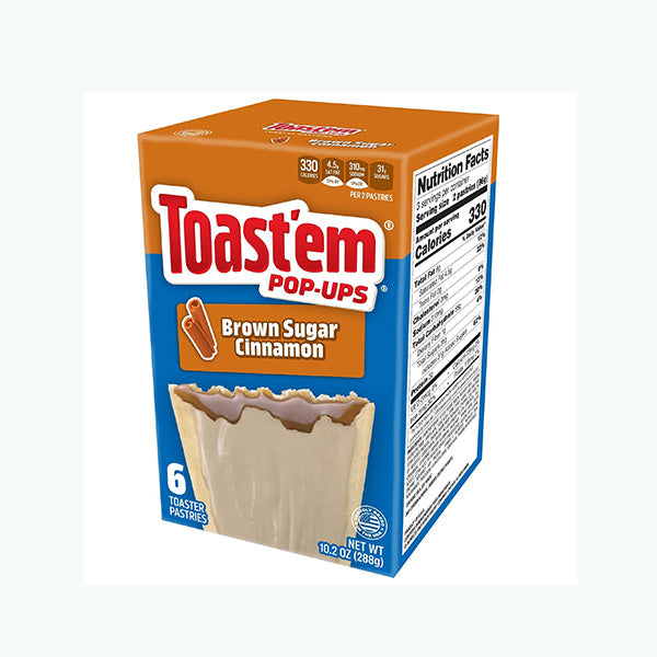 Toast'em Frosted Brown Sugar Cinnamon 288g