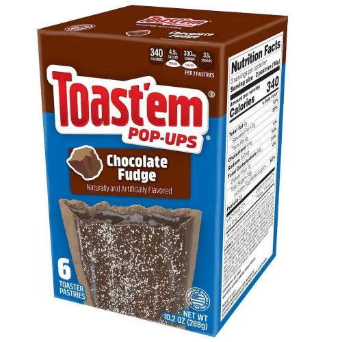 Toast'em Frosted Chokolade Fudge 288g