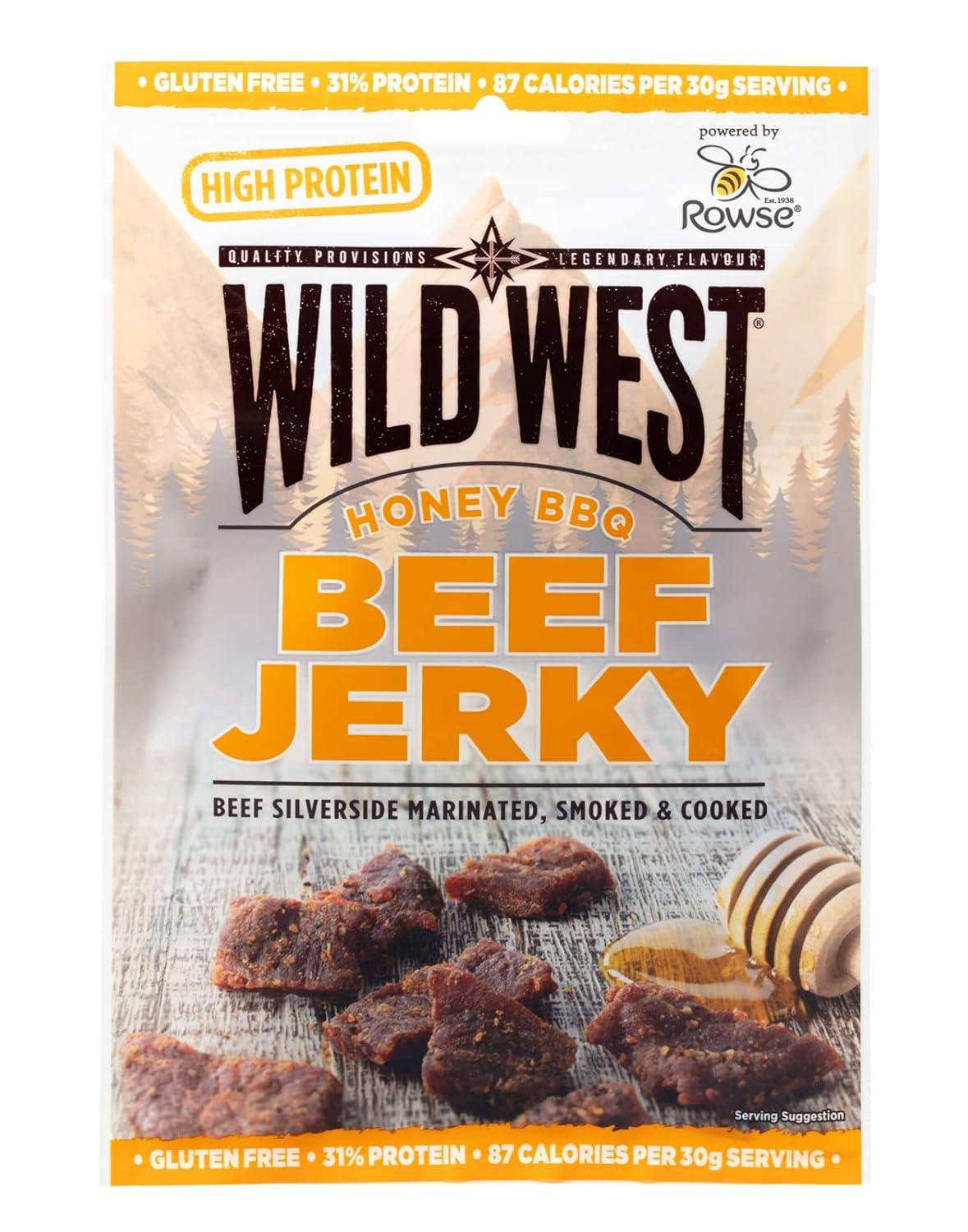 Wild West Honey BBQ Beef Jerky 60g