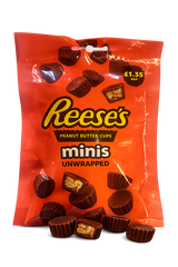 Reese’s Peanut Butter Cups Minis Unwrapped 68g