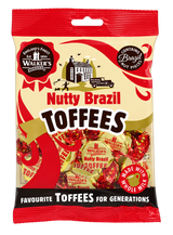 Walkers Nutty Brazil Toffees 150 g