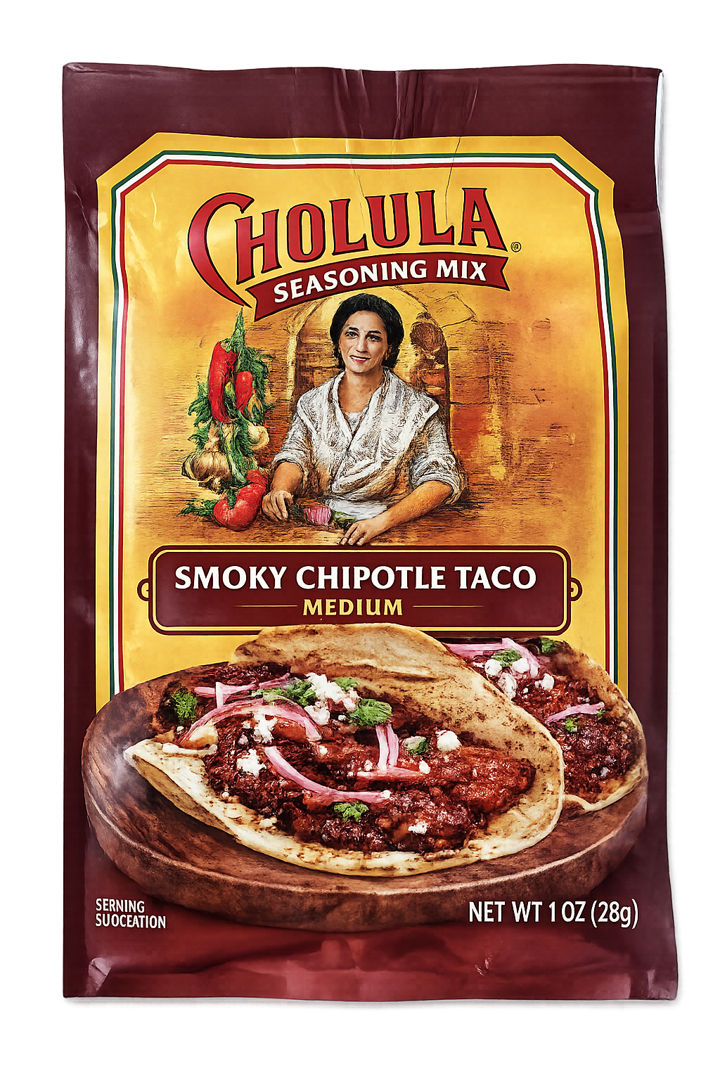 Cholula Smoky Chipotle Taco Medium Kryddmix 28g