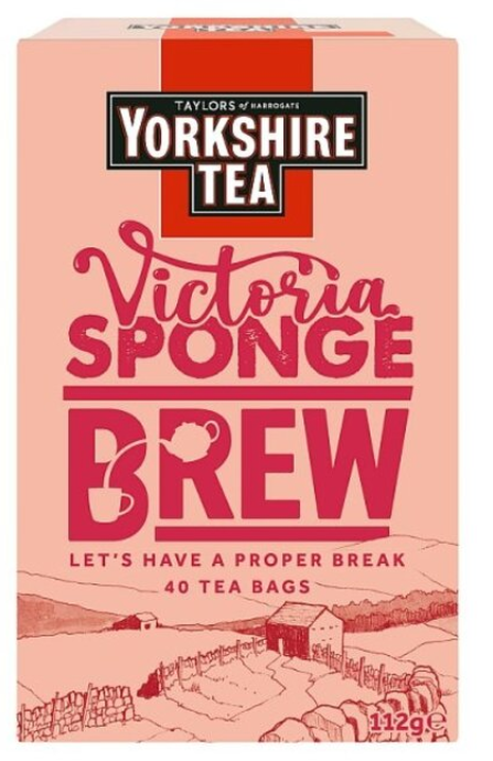 Yorkshire Tea Victoria Sponge Brew 112 g