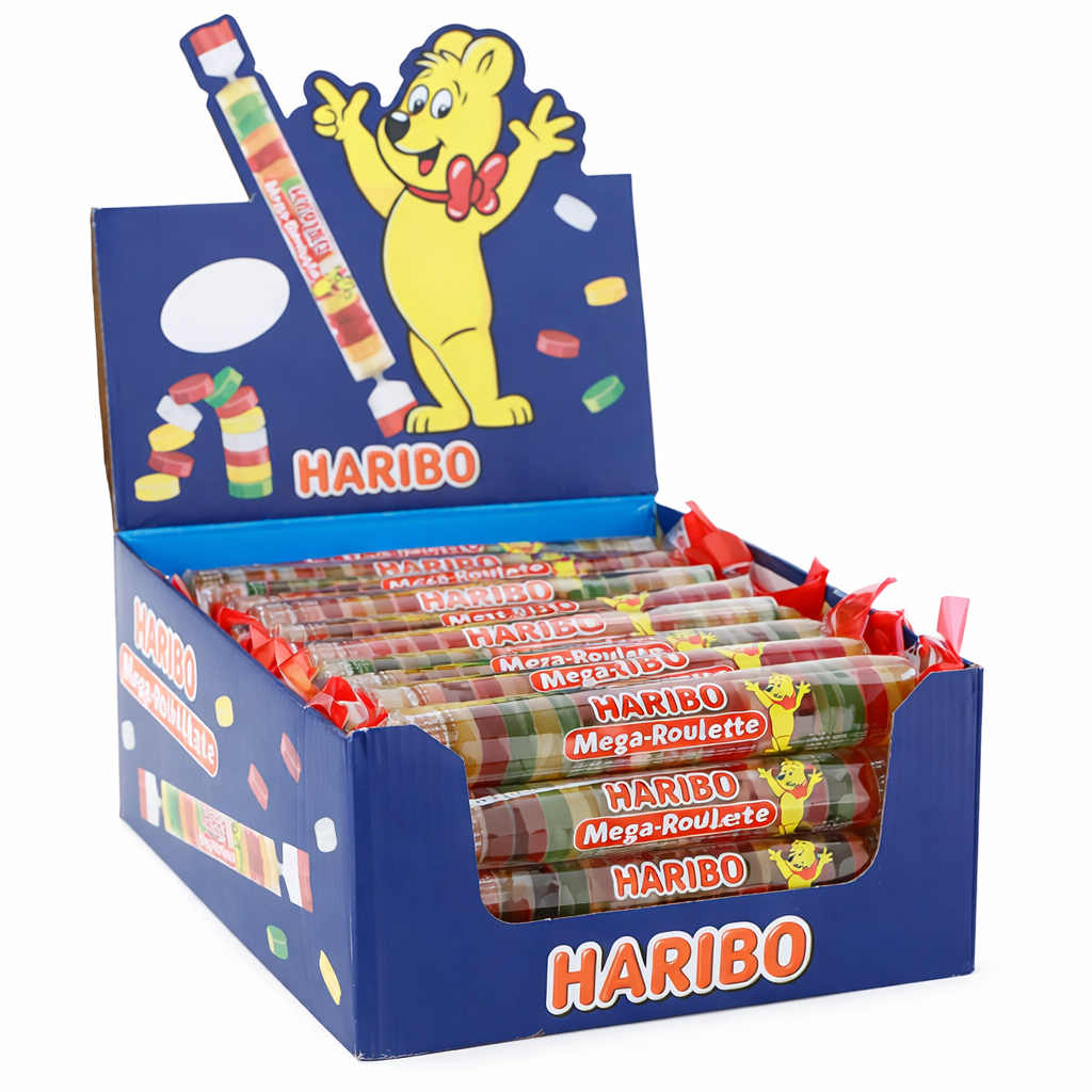 Haribo Mega-Roulette Fruit 45g 40-pack Storpack