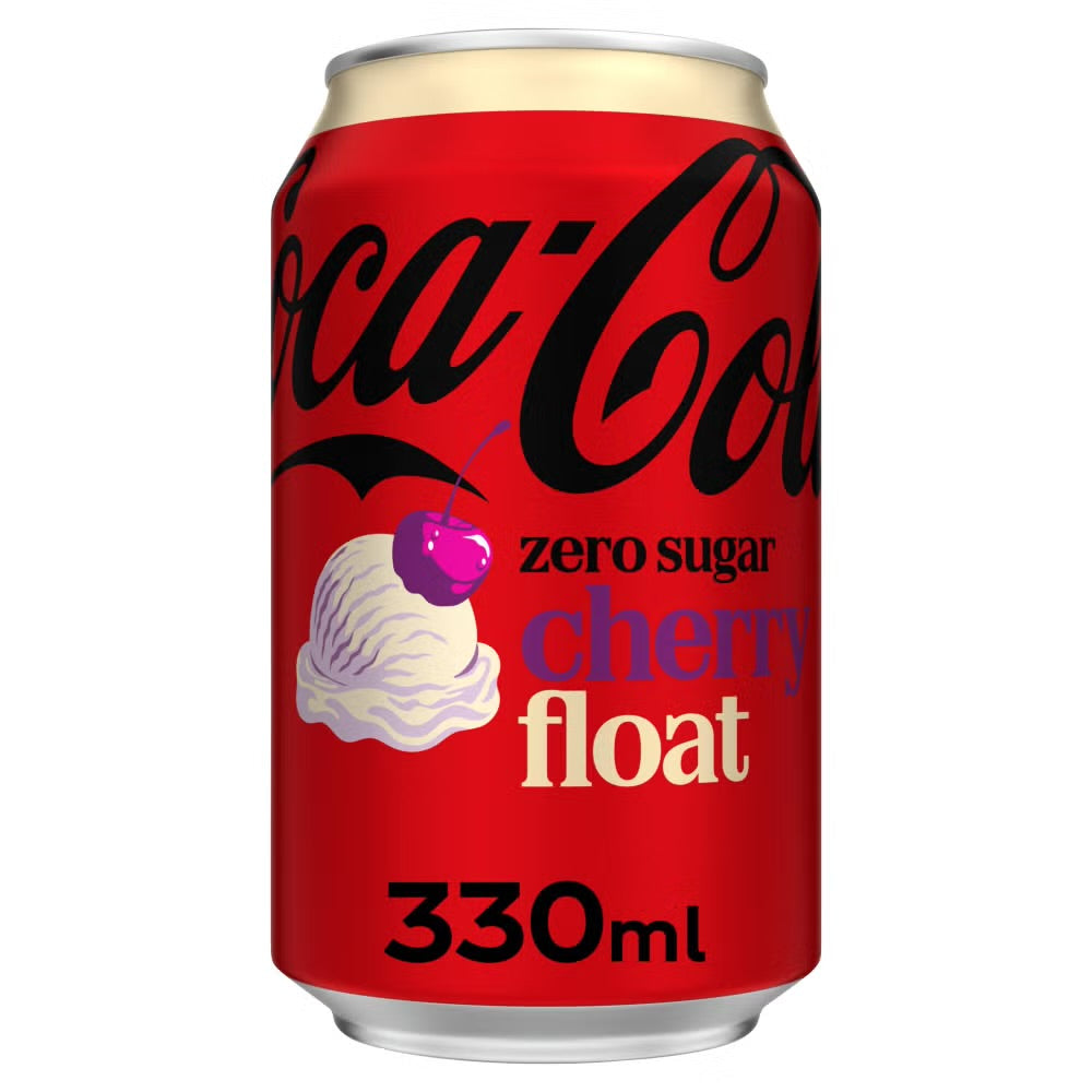 Coca Cola Zero Sugar Cherry Float 330 ml