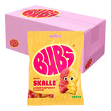 BUBS Jordbær Vanille ovaler 90g 12 stk. Storpakke