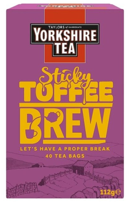 Yorkshire Tea Sticky Toffee Brew 112 g