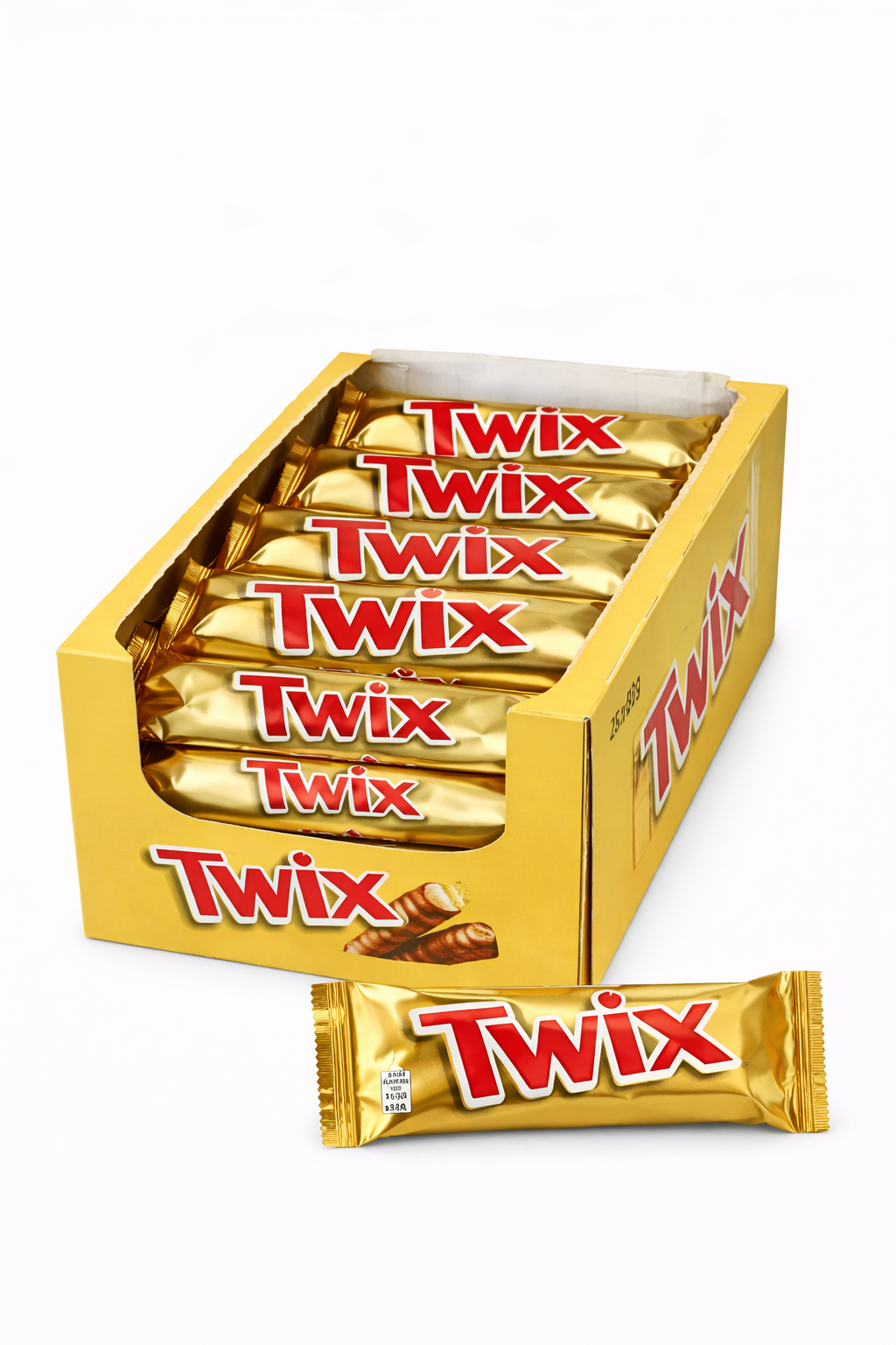 Twix 50g 25 stk. Storpakke