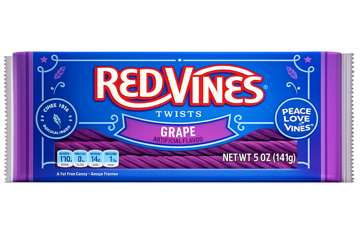 Red Vines Grape Twists 141 g