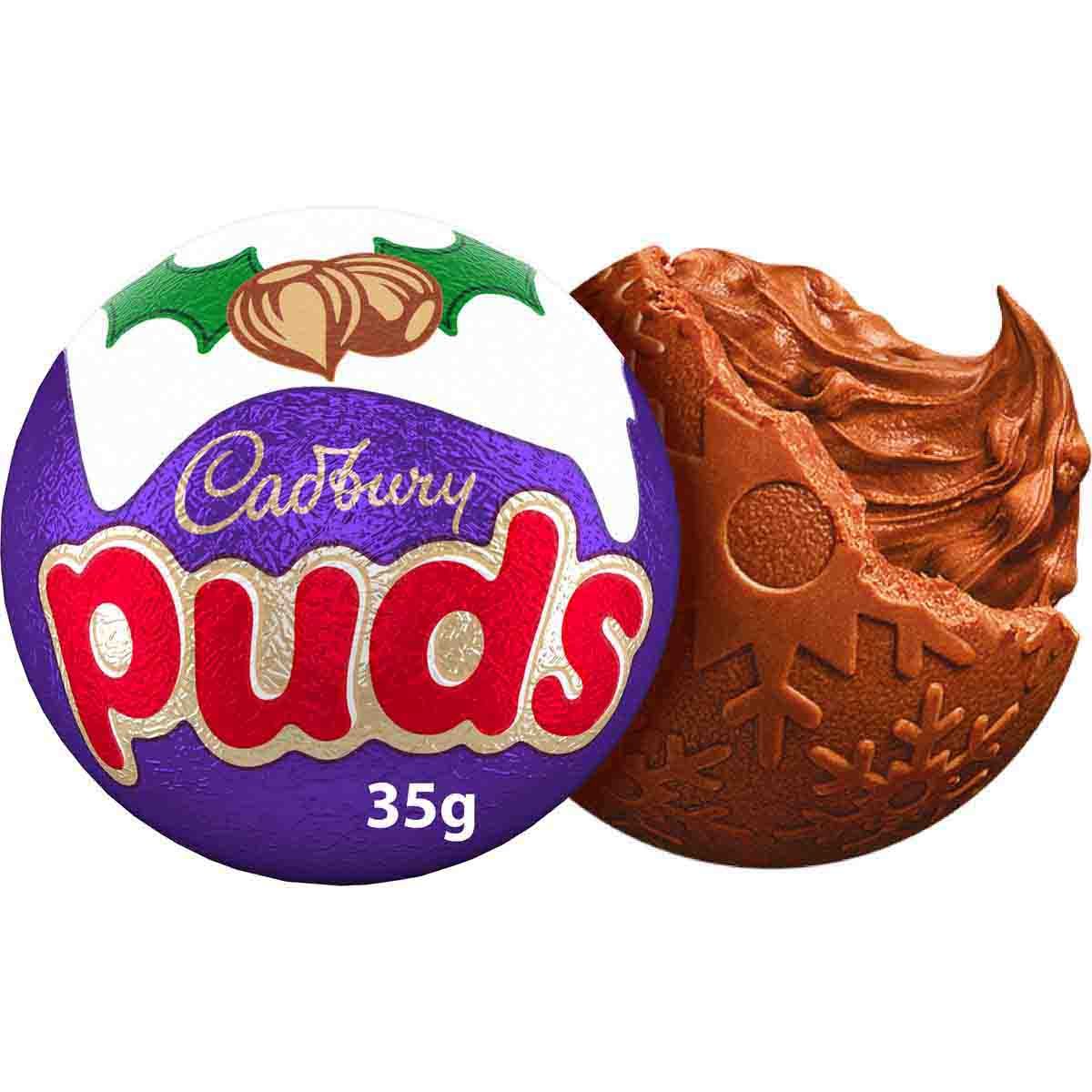 Cadbury Xmas Puds 5 pack x 35g (175g)