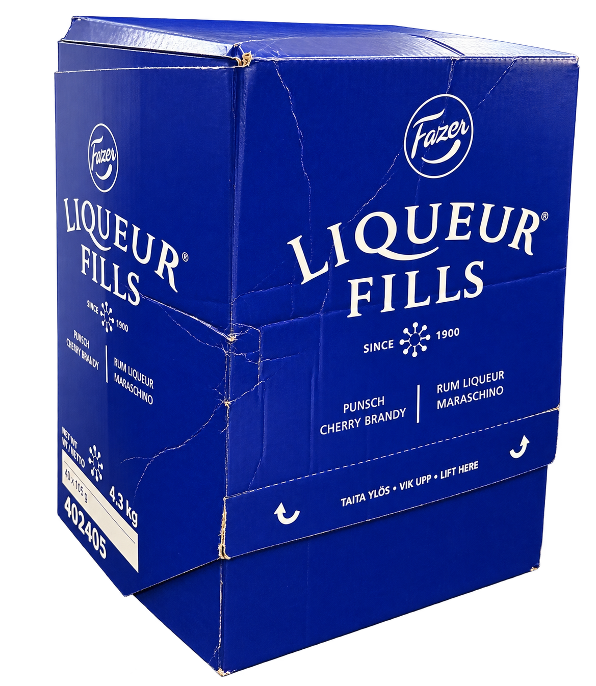 Fazer Liqour Fills 3kg Storpack Lösvikt *Skadad förpackning*