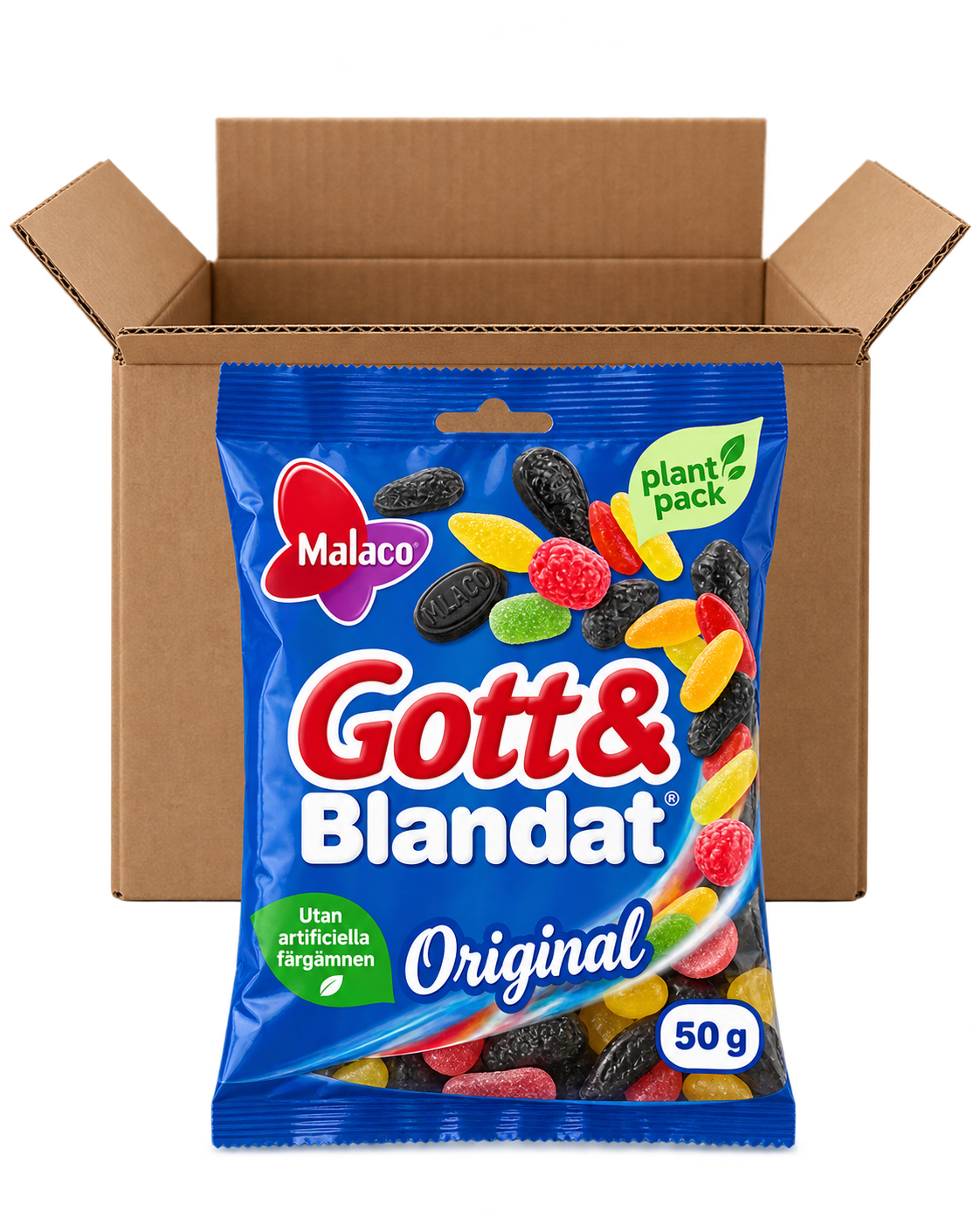 Gott &amp; Blandat Original 2000g Malaco Storpack